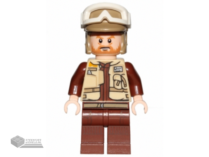 sw0804 – Rebel Trooper – White Goggles, Dark Tan Helmet, Medium Nougat Beard (Corporal Rostok)