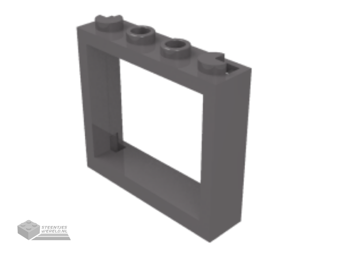 60594 – raam 1 x 4 x 3 – zonder Shutter Tabs