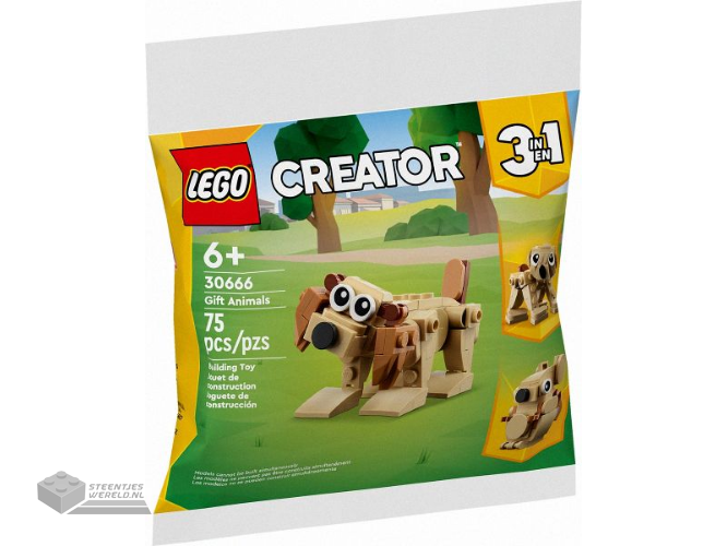 30666-1 – Gift Animals polybag