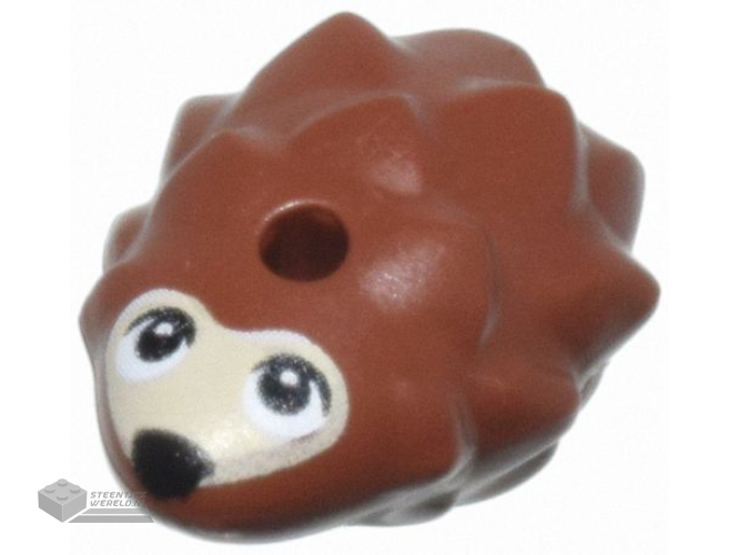 5153pb01 – Hedgehog, Friends Small with Black Eyes and Nose and Tan Face Pattern Pattern (Marshmallow)