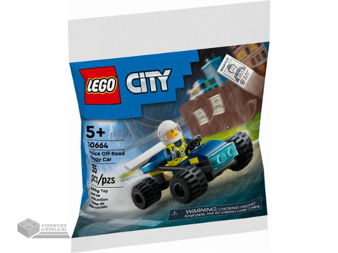 30664-1 – Police Off-Road Buggy Car polybag