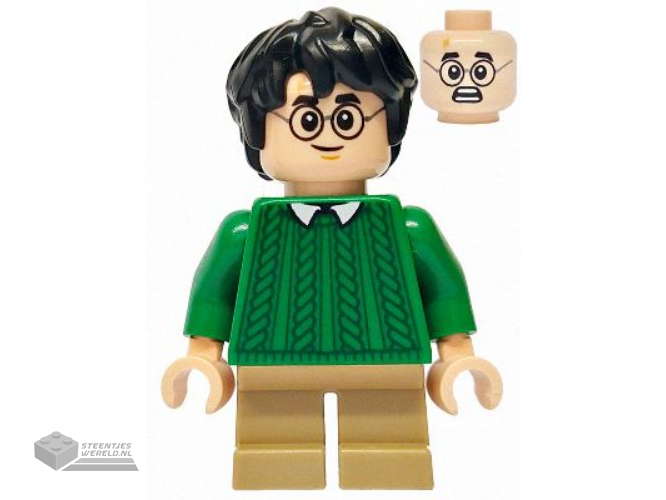 hp475 – Harry Potter – Green Sweater, Dark Tan Short Legs