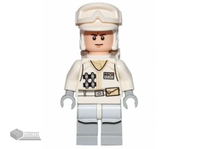 sw0708 – Hoth Rebel Trooper White Uniform (Frown)