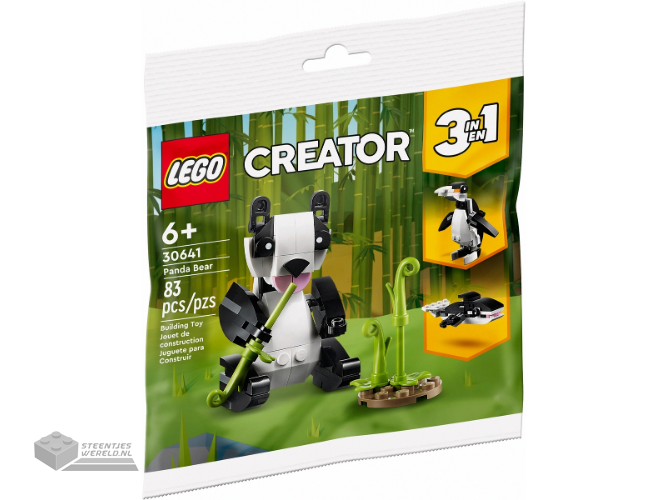 30641-1 – Panda Bear polybag