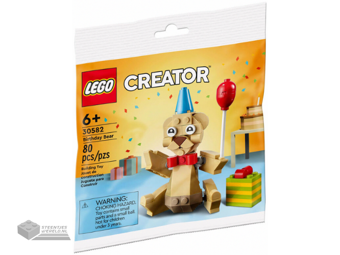 30582-1 – Birthday Bear polybag