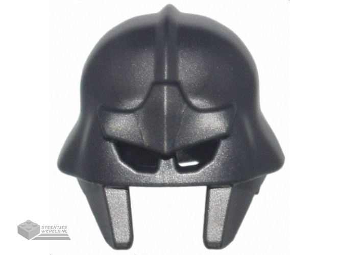 5483b – Minifigure, Headgear Helmet Castle / Fantasy with Rivets, Mask with Eye Holes and Straight Cheek Protection