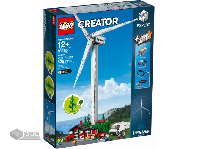 LEGO Creator Expert Vestas Wind Turbine 10268 Building Kit (826 Piece)