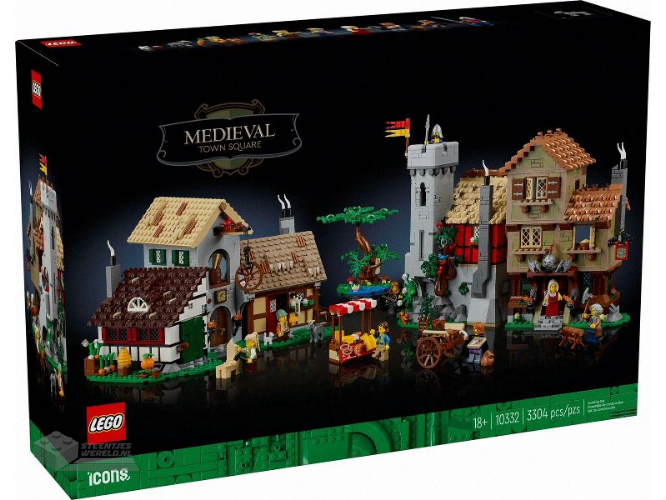 LEGO® Icons Medieval Town Square Building Set 10332